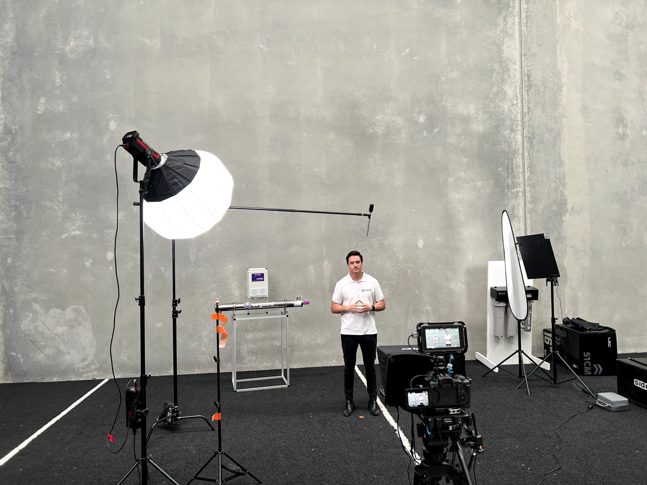 IGNYT team performing a video production for a client as part of our other service categories